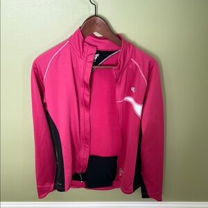 Pink and Black Athletic Jacket